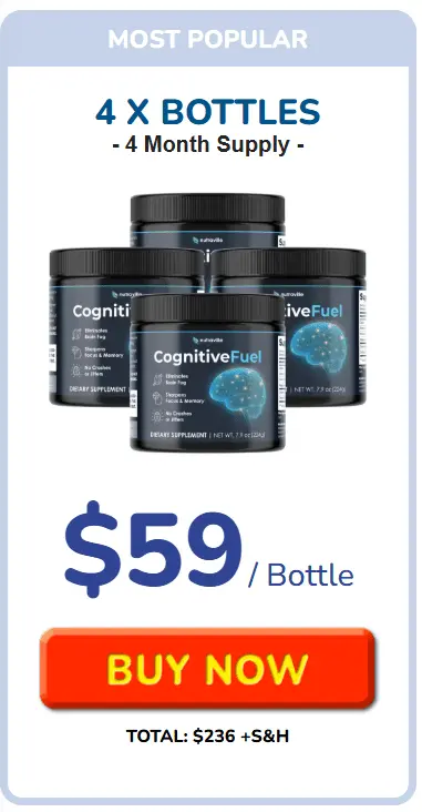 cognitive fuel 4 bottles price